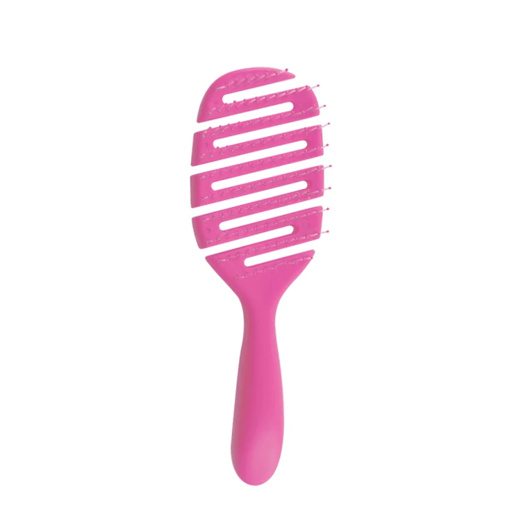 

Escova De Cabelo Private Label Abs Wig Brush Hair Brush Detangler Custom Logo Anti-Static Detangling Hair Brush Travel Eith Case