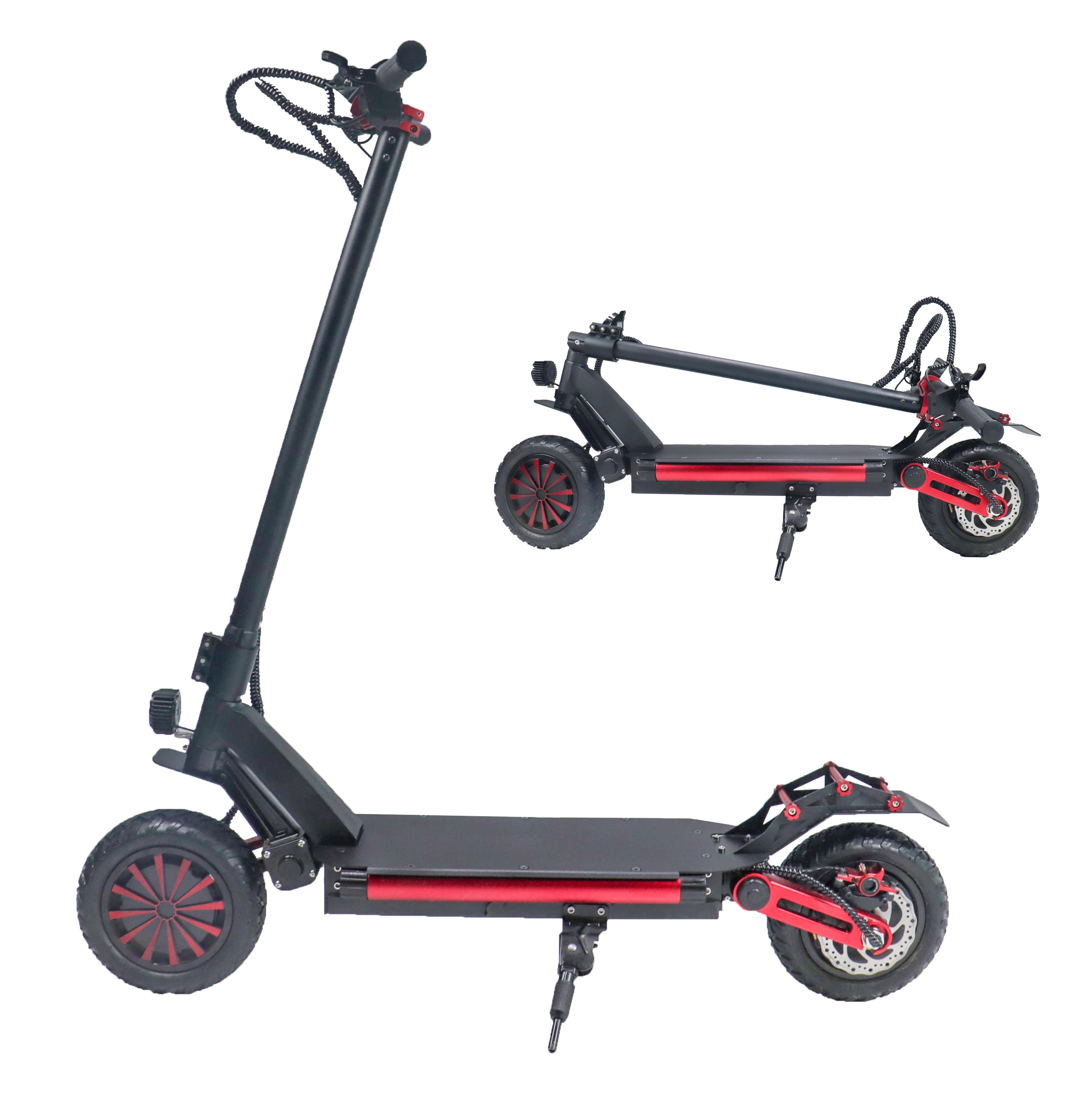 

Foldable Superior Quality Fast 1600w Escooter Load 150kg Dual Motor Off Road Electric Scooters For Adults Trottinette Electrique