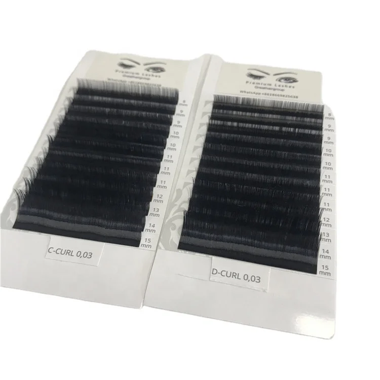 

Factory Supply Fast Delivery Premium Quality Synthetic Silk Volume Eyelash Extension