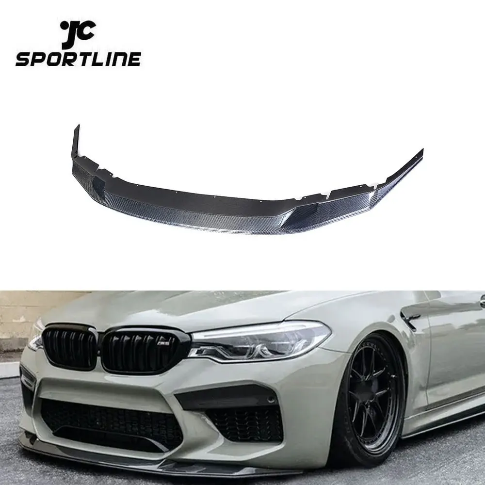 

JC Sportline Carbon Fiber M5 Front Bumper Lip for BMW F90 M5 2018 2019