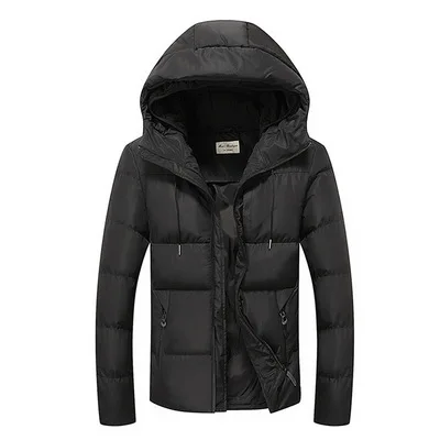 

Casual thick down jacket men's winter jacket new style plus down thickening youth down jacket men's clothing