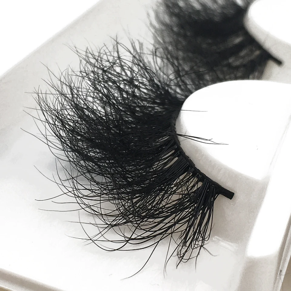 

2021 New Mink Lashes 3d Wholesale Vendor 15mm-20mm Dramatic Fluffy Messy Natural Mink Eyelashes