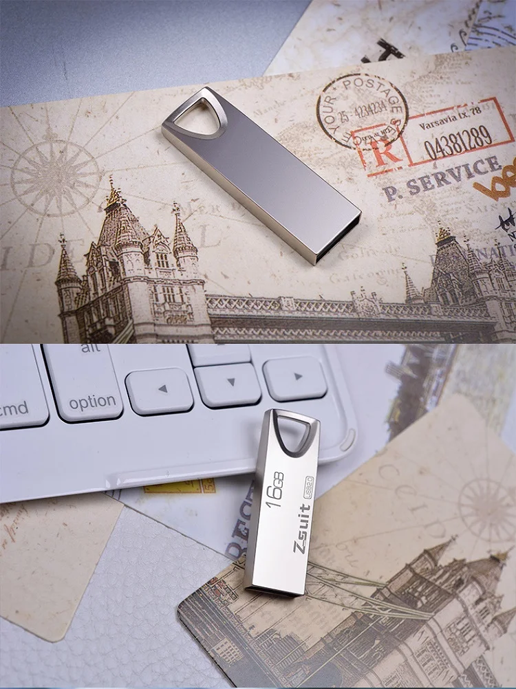 Mini Metal USB Pen Flash Memory Pen Drive 8GB 16GB Pen Drive 32GB 64GB 128GB Flash Drive - ANKUX.COM