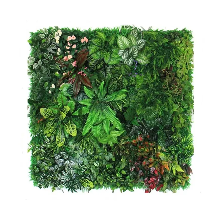 

artificial plastic creeper boxwood hedge moss grass indoor plant vertical panels leaves green wall system for decoration plant