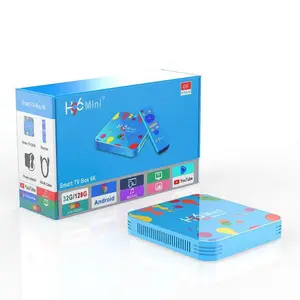 Free Shipping Newest Model H96 Mini H6 Android 9.0 TV Box 6k 4GB DDR3 128GB Quad Core Dual Wifi 6k Tv Box