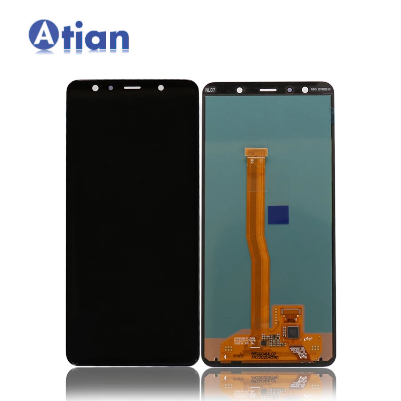 

LCD Display For Samsung For Galaxy A7 2018 A750 LCD Screen Complete Touch Screen Assembly SM-A750F A750FN A750G A750GN Digitizer, Black
