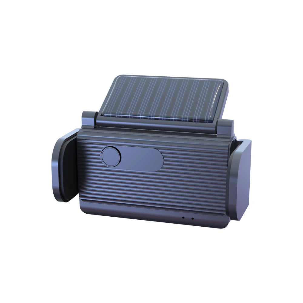 

Private model patented product solar power car phone holder mount Amazon hot selling OEM customization, Black