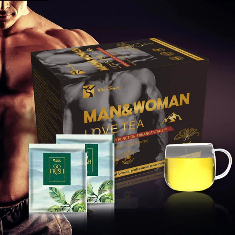 

Custom man and woman love tea Natural Flower Organic herbal Maca tea