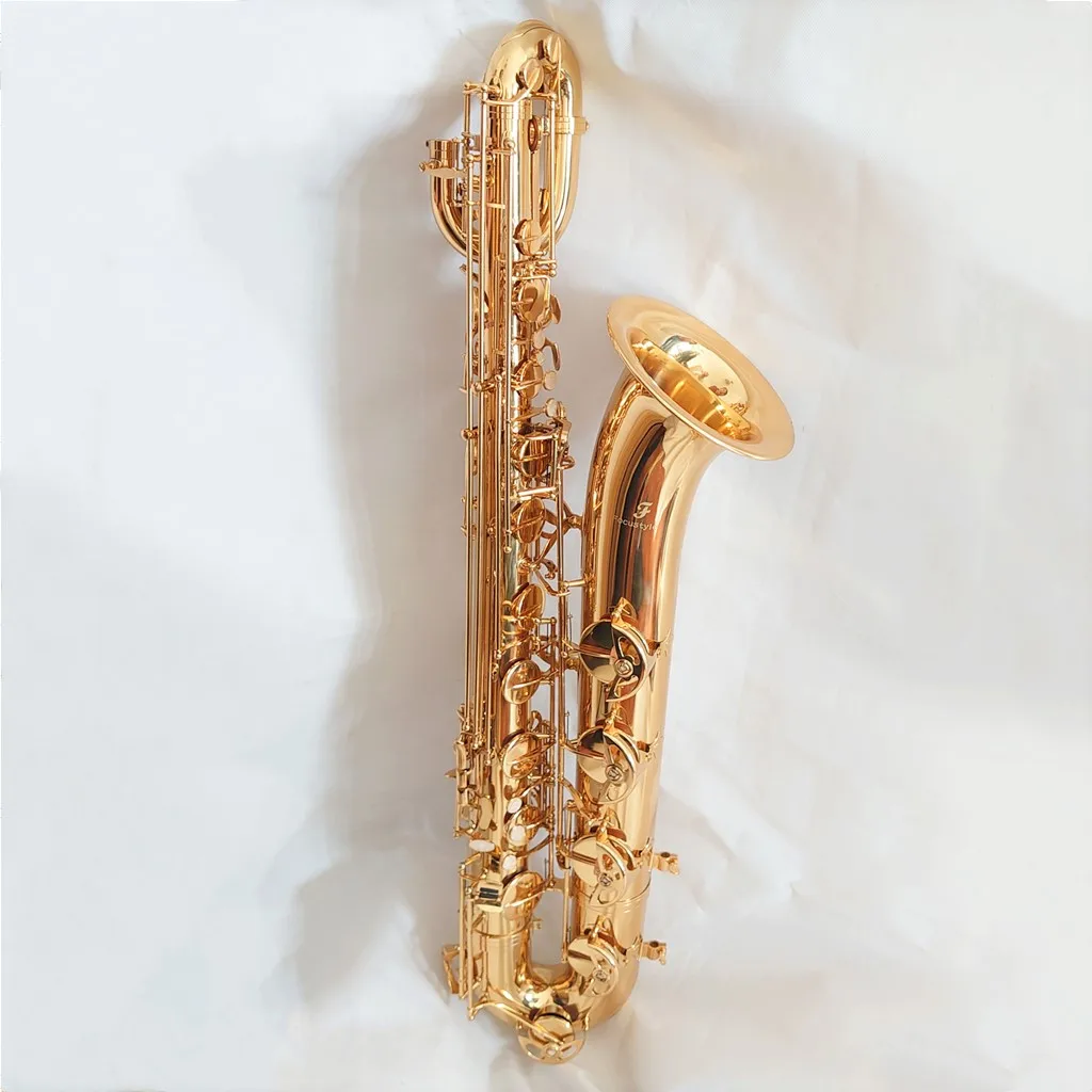 

Triple color baritone saxophone/coloured saxophones/customizable saxophone baritone, Gold/silver/black
