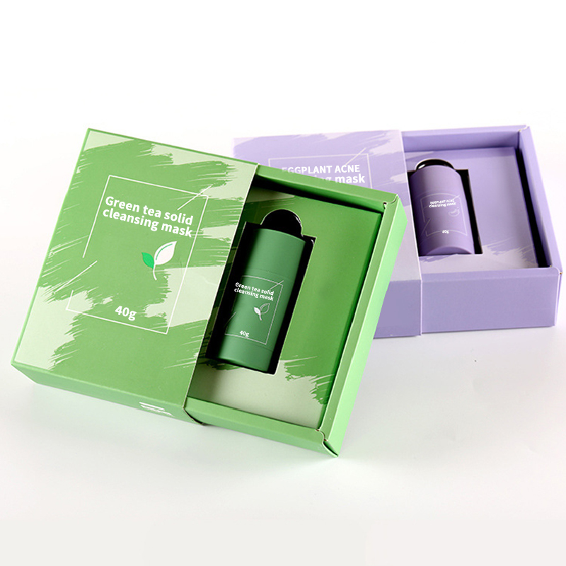 

Skin Care Products Acne removal Oil Control Green tea Eggplant Facial Mask