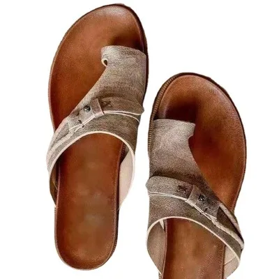 

Braided Leather Comfy Sole Sandals