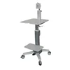 computer use in hospital medical simple mobile laptop cart