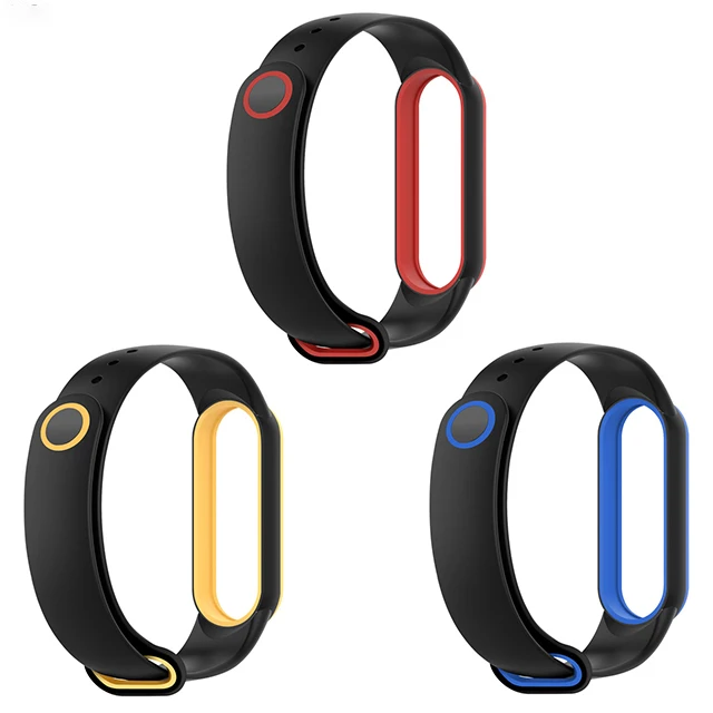 

Silicone sport Watch Bands for xiaomi band 6 strap correa waterprooft strap mi band 4 5