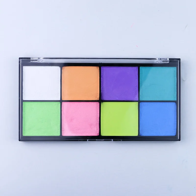 

Nontoxic Make Up Water Activated Pastel Neon UV Eyeliner Palette