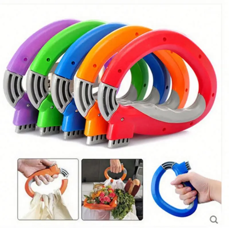 

Hot sale plastic bag handle holder bag carrier S0187-01, 4 colors