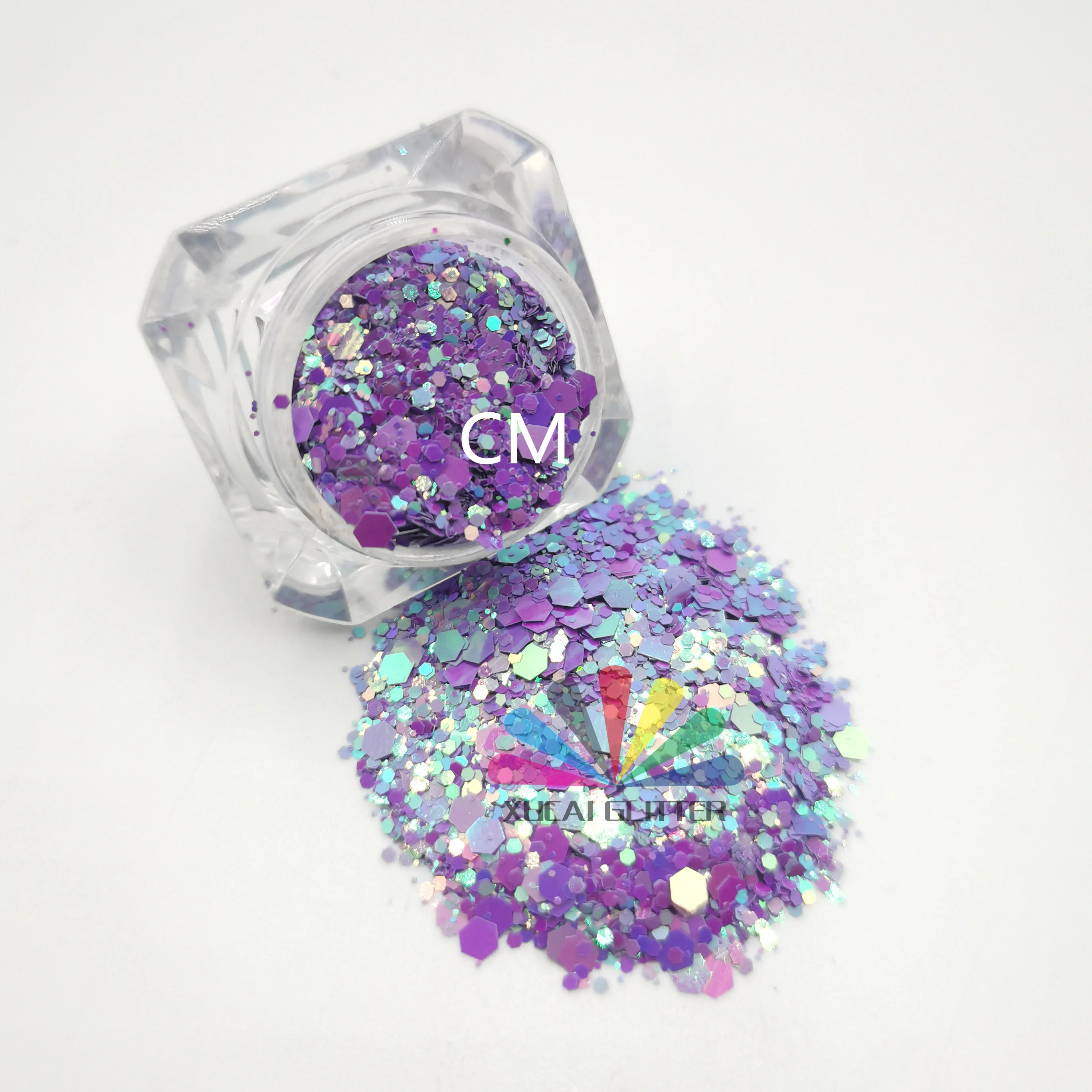 

XUCAI factory bulk Tumbler glitter wholesale low MOQ glitter powder nail glitter 1kg