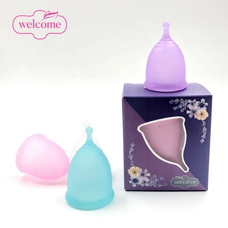 

Reusable Period Cups Premium Design with Soft Flexible Medical-Grade Woman Panties Cup Menstrual Feminine Hygiene