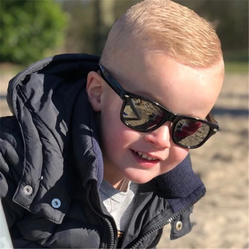 

Hot sale Cool 2-15 Years Kids Sunglasses Sun Glasses for Children Boys Girls Fashion Eyewares Coating Lens UV 400 Protection, Colors