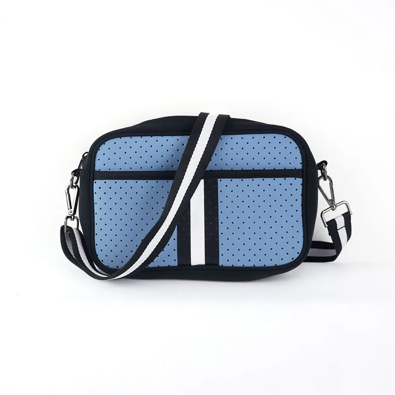 

Hot Sale Neoprene Crossbody Bag Men Purse Handbag Neoprene Flat Messenger Bags Crossbody Women Neoprene Cross Body Bags