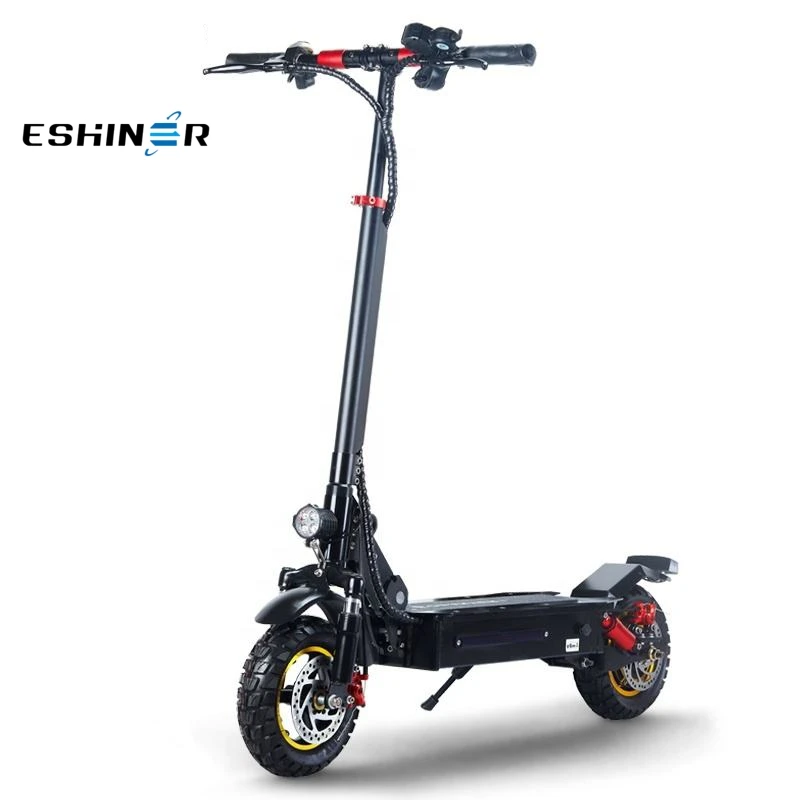 

portable cheap 11 inch tires max speed 45km/h ranges 40-60km rear motor 48v 21ah 1000w electric scooter with LED Mood lights
