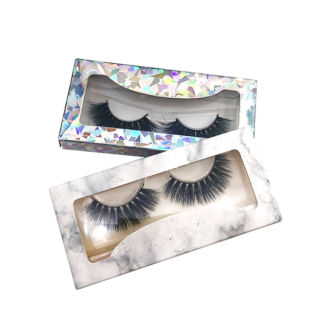 

Private label wholesale classic 3d mink lashes with custom packaging, Black
