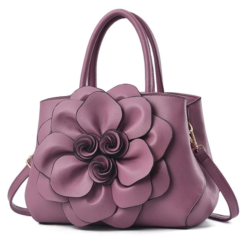

2020 womens handbags luxury simple and expensive flower handbag single shoulder crossbody bag, Accept customizable color