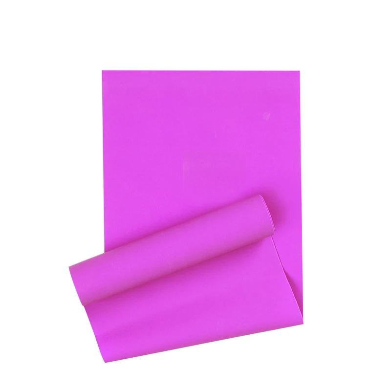 

Custom Logo Purple Long Elastic TPE Yoga Stretch Tension Belt, Customized
