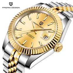 PAGANI DESIGN 1645 High quality gold wrist watch s