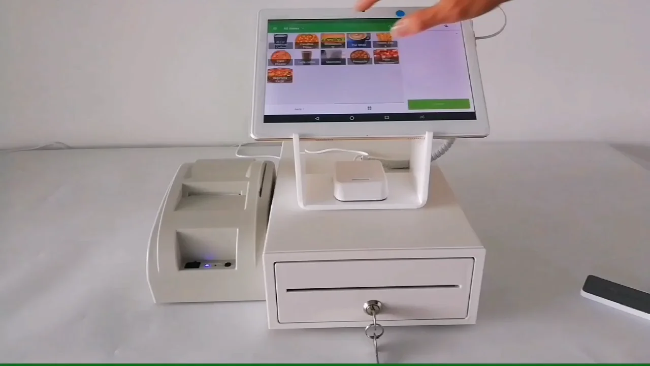 Restaurant 10inch Tablet Secure Pos System/cash Register/cashier Pos