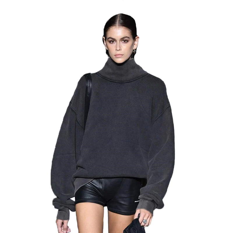 

New Arrived Hot Autumn Women Tops And Blouses Skirt And Crop Top Set Bts Hoodie, As the pic