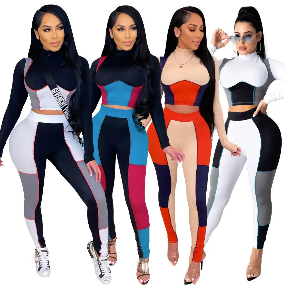 

FS3659A New arrival casual clothes women two piece sets