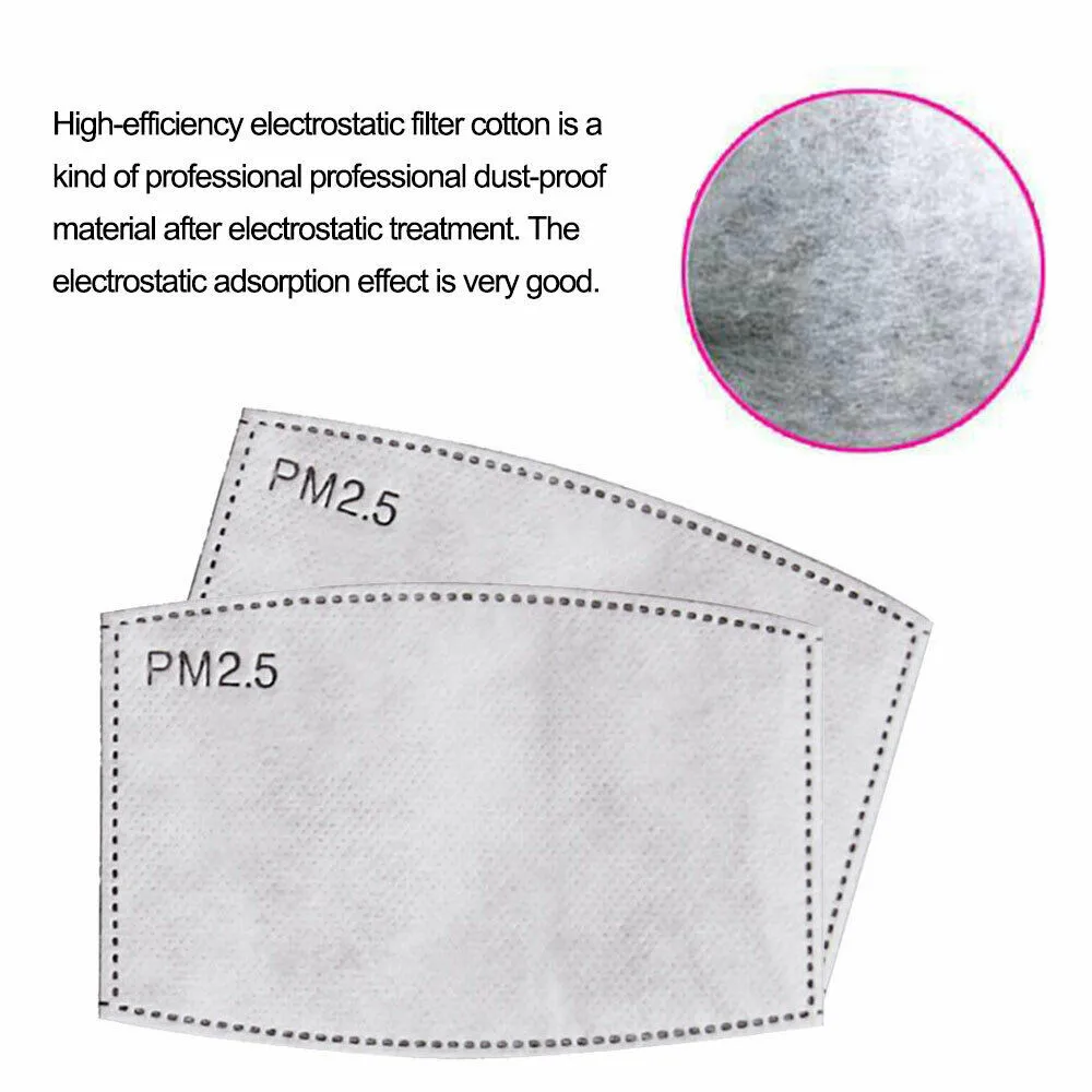 
wholesale Disposable gasket filter for maskes manufacturer 5ply protective face mouth filter gaskets face maskes filter pad 
