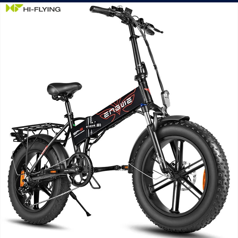 

ENGWE 750W BIG POWER EBIKE 12.8Ah BATTERY SNOW ELECTRIC BICYCLE 20INCH MOUNTAIN BEACH BIKE IPX6 3 Modes Folding Electric Bicycle