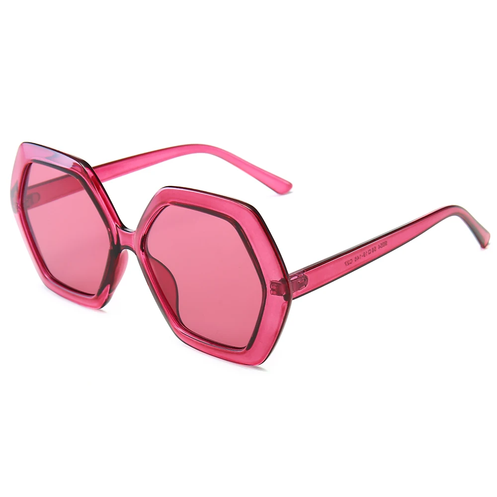 

Newest Women Fashion Oculos Girls Gradient Pink Shades 2019 Trendy Sunglasses, Custom colors