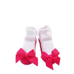 Hot style lovely princess girl socks bow tie baby 