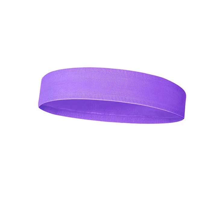 

In stock yoga running fitness female sweat absorption non-slip custom sweatband headband