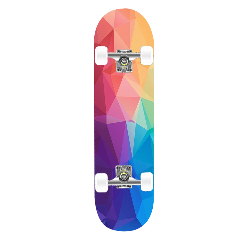 

7ply Canadian Maple Skateboard with PU Plush Wheel Skating Deck for Pro Skater