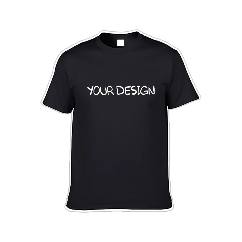 High Quality 260Gsm Acid Washed 100% Cotton New Design Accept Heat Transfer Designs Logo Loose Edge Small Loop T-shirt