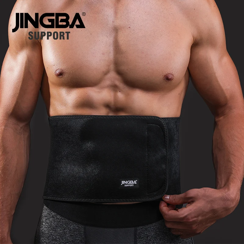 Jingba Support 0308b Factory Waist Support Sweat Belt Waist Trimmer