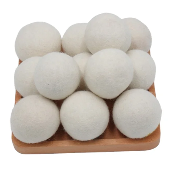 

2020 Bestseller Amazon Organic Handmade 100% New Zealand Star Wool Dryer Balls Organic, Custom color