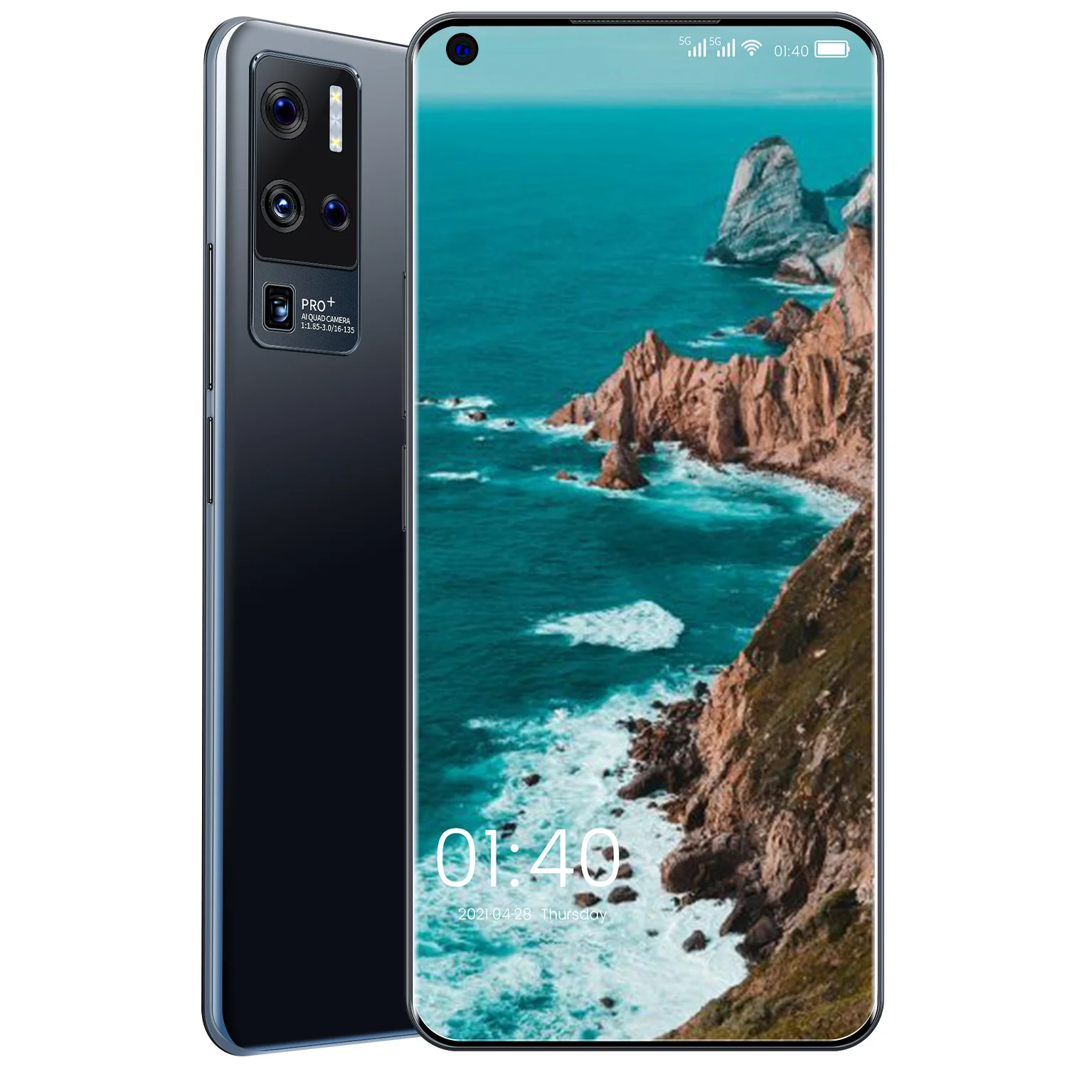 

New product in 2021 One Pro9+ 7.3-inch Android Smartphone 6800mAh Unlocked Edition Premium Large Memory Smartphone Smartphone