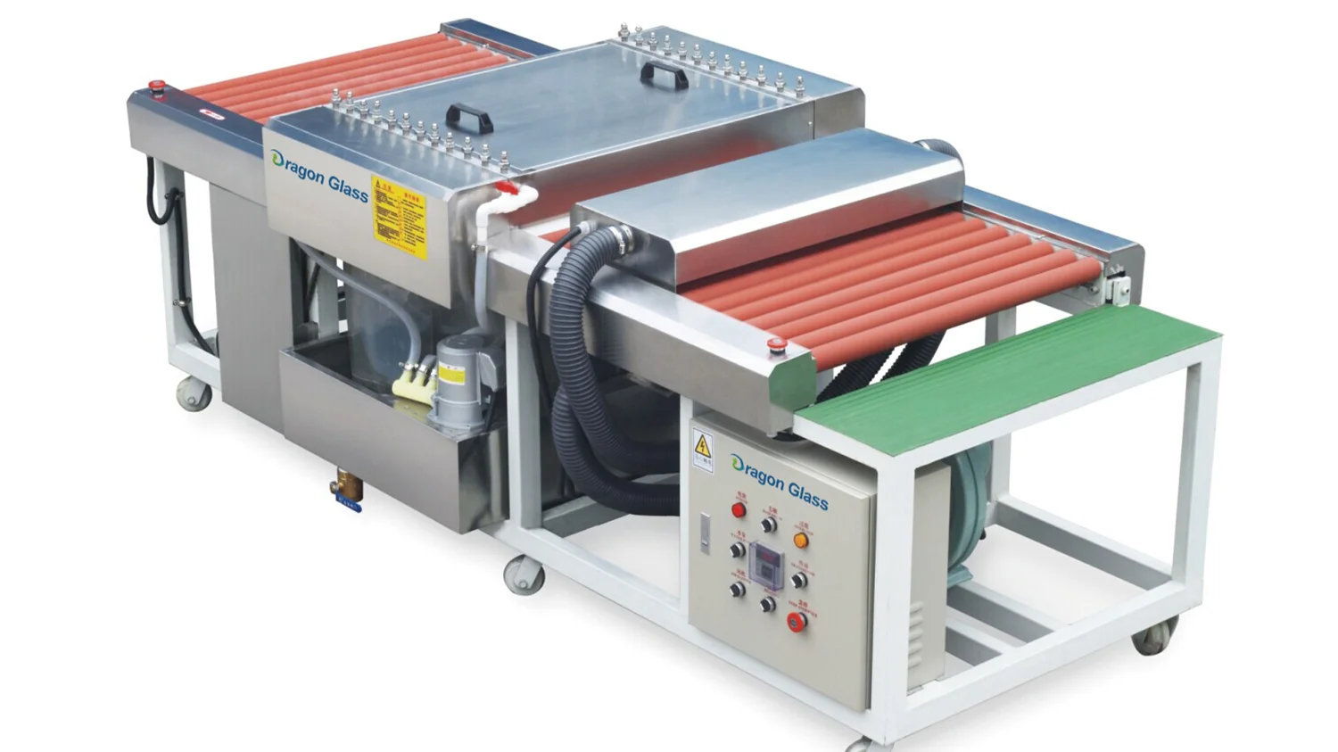 glass washing and drying machine 800mm flat washer for sale