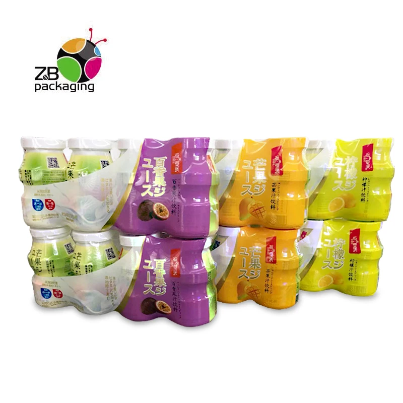 Clear safe plastic polyolefin heat shrink film for bottle packing.jpg