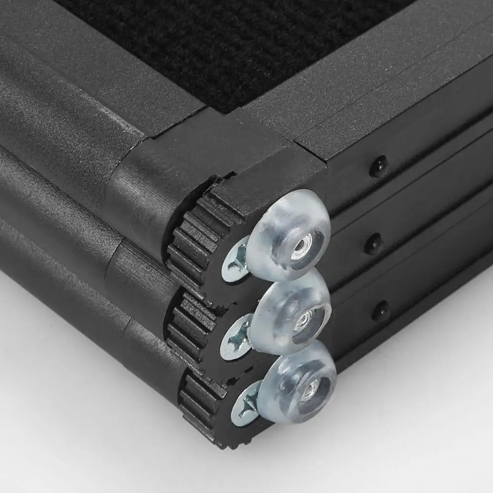 
Colorful fabric exhibition folding panel display 