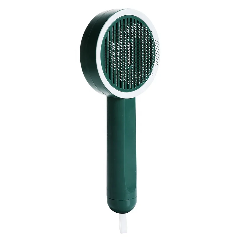 

Kimpets 2021 Hot Sale Multi-function Grooming Brush UV Sterization Cat Massage Comb, Yellow/green/white