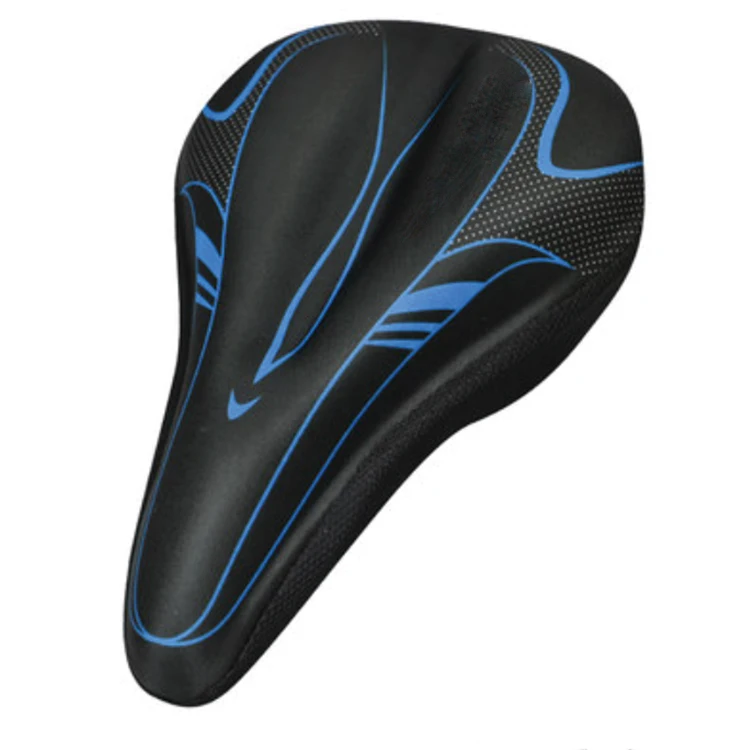 

Comfortable Mountain Bicycle Saddle Cover, Custom Print Sponge Bike Seat Padded Cover/