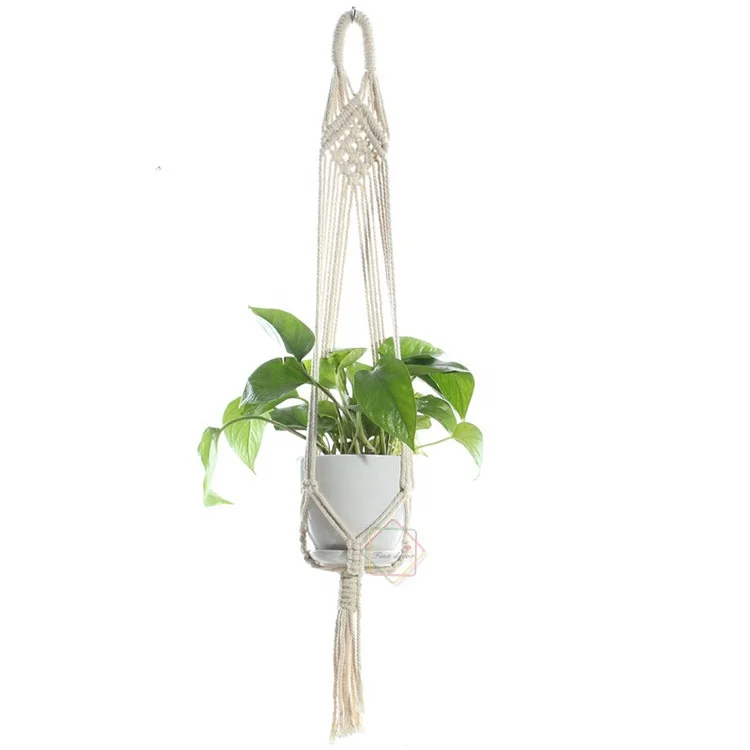 

Planta colgador Macrame colgante Planta Hanger Macrame Plant Holder Plant, Different colors