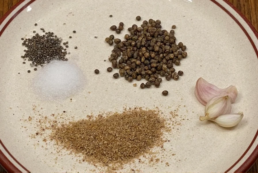 Salt Pepper Garlic Ratio: Professional Seasoning Guide