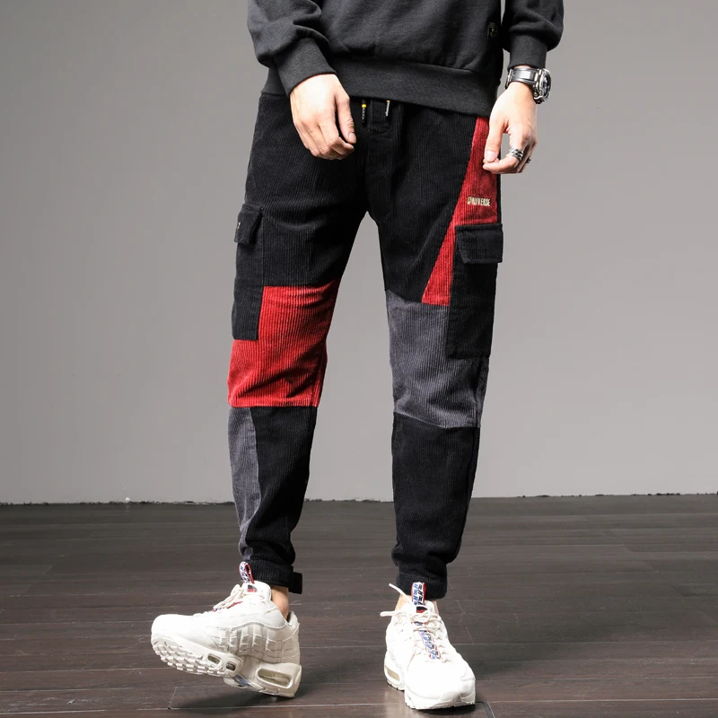 baggy corduroy trousers mens