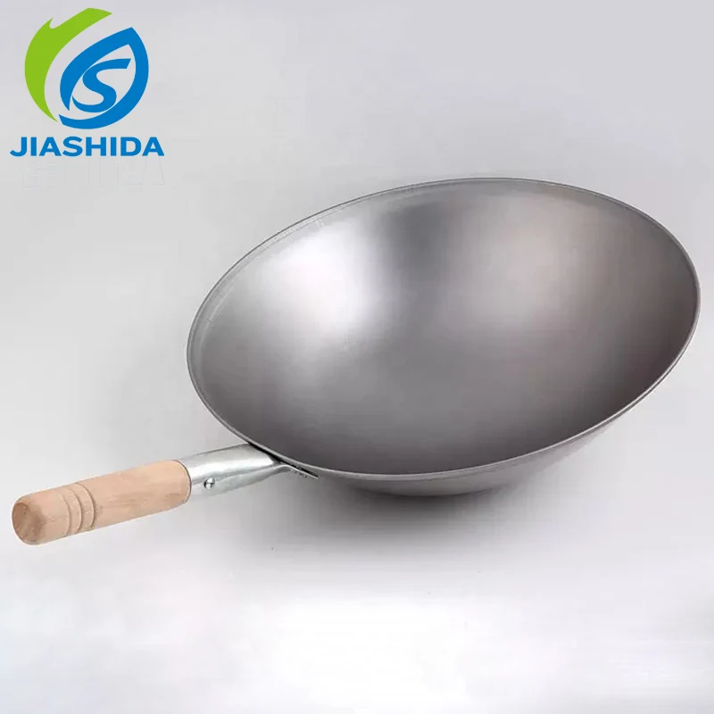 

Chinese Wok Pan Restaurant Hotel Smokeless Iron Induction Wok Chinese Wok Pan Nonstick